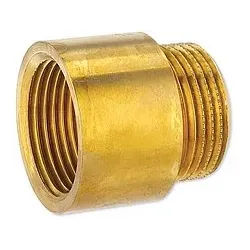 Messing Gewindefitting-Hahnverlängerung 1/2'' x 20 mm