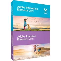 Adobe Photoshop + Premiere Elements 2021 Win/ Mac