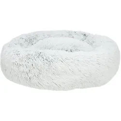 TRIXIE Hundebett Bett Harvey - weiß-schwarz - ø 80 cm schwarz 800 cm x 800 cm