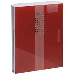 Grothe Funkgong Set MISTRAL 300M rt rot, Reichw. 500m, 8 - 12 V VAC-DC, max. 86 dB(A)