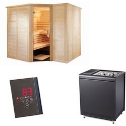 Sentiotec Sauna Komplettset Polaris Large | Concept R Combi | 5 Pers.