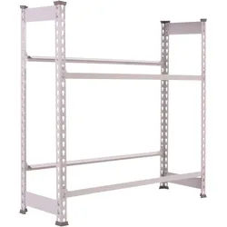 SimonRack Simonbottle Flaschenregal 2 Böden mit 100 kg pro Boden in der Farbe GALVANISED 1000x800x300 mm