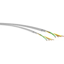 LIYCY-OB 2x1 Elektronik-Steuerleitung geschirmt, 1 mm2, 100m-Ring, grau