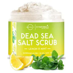 Naturals K√∂rperpeeling Body Scrub Lemon Mint - Natürliches mit Totem Meer Salz 510 g