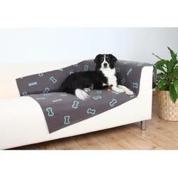 Barney blanket fleece 150 × 100 cm taupe