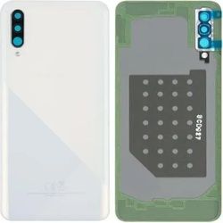 Samsung Battery Cover für A307F Samsung Galaxy A30s - prism crush white (Galaxy A30s), Smartphone Hülle, Weiss