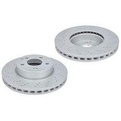 Bremsscheiben FERODO DDF1693C vorne, belüftet, perforiert, 2 Stück