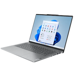 Lenovo IdeaPad Pro 5 Gen 9 14 AMD AMD Ryzen 7 8845HS Prozessor 3,80 GHz bis zu 5,10 GHz, Windows 11 Home 64 Bit, 512 GB SSD, M.2 2242, PCIe 4.0, TLC, 14 Inch, Arctic Grey