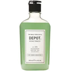 DEPOT 406 Transparent Shaving Gel brushless 200 ml
