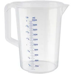 METRO Professional Messbecher, Polypropylene, 2 L