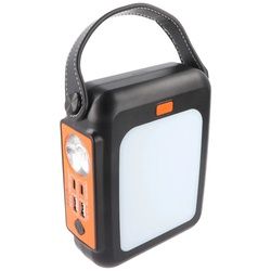 Mobiler Stromgenerator Li-ion 3,7V 22000mAh 81.4Wh mit Handkurbel und USB Ein-/Ausgang