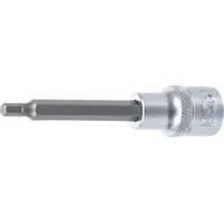 BGS Bit-Einsatz 4260, Länge 100 mm, Antrieb Innenvierkant 12,5 mm (1/2"), Innensechskant 5 mm