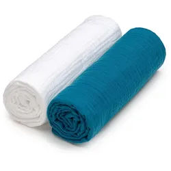 T-Tomi Musselin windeln 2 St petrol