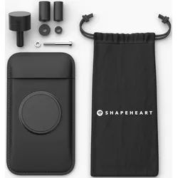 Shapeheart Motorrad Bundle Magnetische Smartphone Halterung für Stummellenker, Größe M für Männer