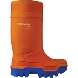 Purofort Thermo Winterstiefel BAU - 46 - orange / blau