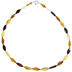 OSTSEE-SCHMUCK Gliederkette Ostsee-Schmuck Kette Tasja Kette Tasja (1-tlg) braun 42 cm