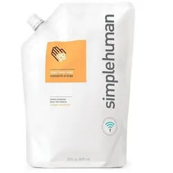 simplehuman Flüssigseife Schaum-Handseife Orange 828 ml, besonders geeignet für Schaum-Seifenspender von simplehuman