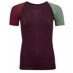 Ortovox Comp Light 120 - Funktionsshirt Kurzarm - Damen - Red/Green - M