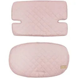 Roba Hochstuhl-Sitzverkleinerer 2-teilig roba Style rosa , Rosa , Textil , 40x25x2 cm , Babymöbel, Hochstühle & Zubehör, Hochstühle