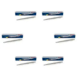 6x Glühkerze BOSCH 0 250 202 124 11V M 10 x 1;25 Stabglühkerze; nachglühfähig 170mm