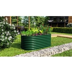 VITAVIA Hochbeet »Terra 630«, BxHxL: 82,1 x 63 x 162,1 cm, Zincalume® - gruen