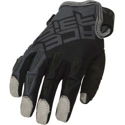 Acerbis CE MX X-K Kinder Motorradhandschuhe, schwarz-grau, Größe M