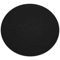 SO-TECH® Tischaufsatz Glasmontageplatten für Barkonsolen, (2-St), 2 Stück schwarz für Barkonsole schräg schwarz