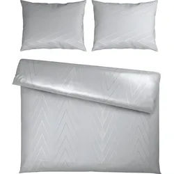 Bettwäsche Doha XXL Hellgrau ca. 200x220cm