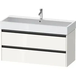 Duravit Ketho.2 Waschtischunterbau wandhängend Weiß Hochglanz 1184x460x549 mm - K25279022220000 K25279022220000