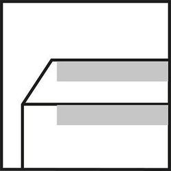 Soennecken, Briefumschlag, Briefumschlag Maße: 229 x 125 mm (B x H) Fenster vorhanden: Ja (1000 x)