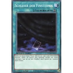 ReCollectibles Sammelkarte YuGiOh Karte Schleier der Finsternis deutsch, Yu-Gi-Oh! Karte SGX3-DEG12 Common weiß