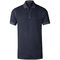 Le polo 100% coton BOSS bleu