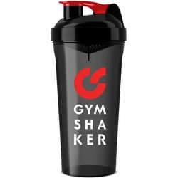 Gymshaker Premium Protein Shaker Flaschen 800 ml schwarz