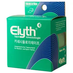 Elyth Kinesiologie Tape Grün 5 cm x m