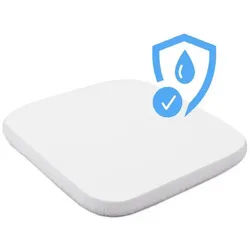 Waldin Spannbettlaken Wasserdichtes Spannbettlaken für Waldin 7in1 Babybett, klein, Spannbetttuch weiß