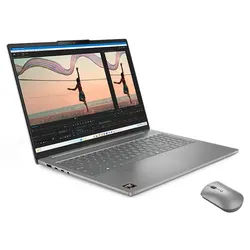 Lenovo IdeaPad Slim 5 16 R7-32GB-512GB + Maus AMD Ryzen AI 7 350 Prozessor 2,00 GHz bis zu 5,00 GHz, Ohne Betriebssystem, 512 GB SSD M.2 2242 PCIe 4.0 QLC, 16 Inch, Luna Grey