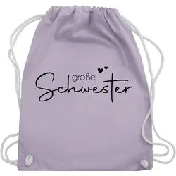 Shirtracer Turnbeutel Große Schwester - Big Sister, Große Schwester lila