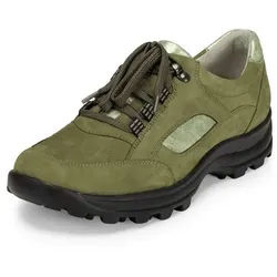 vitaform Damen Trekking Nubukleder Trekkingschuh schwarz 38 EU