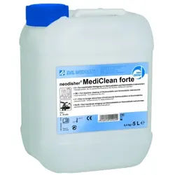 Dr. Weigert neodisher® Mediclean forte Universalreiniger, Reinigungsmittel zur Aufbereitung thermostabiler und thermolabiler Instrumente, 5 Liter - EURO-Kanister