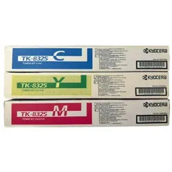 Kyocera Mita TK-8325 Toner CMY Pack of 3