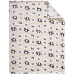 My Baby Lou Schmusedecke , Multicolor , Textil , Tier , 75x100 cm , AZO-frei , atmungsaktiv , Schlafen, Kuscheln & Schlafen, Schmusedecken