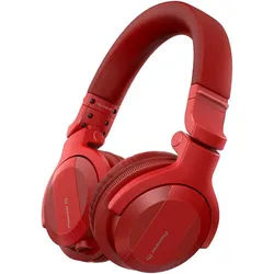 Pioneer DJ HDJ-CUE1BT DJ-Kopfhörer (integrierte Steuerung für Anrufe und Musik, Bluetooth) rot