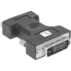 IADAP-DVI-8700T - DVI Adapter, DVI 24+5 Stecker auf VGA Buchse