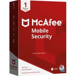 McAfee Mobile Security 2025 - 1 Gerät / 1 Jahr - Download + Produktschlüssel