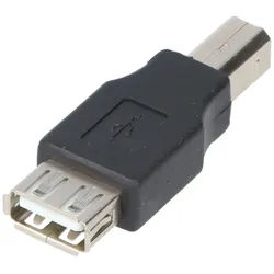 Goobay USB 2.0 Hi-Speed Adapter USB 2.0-Buchse Typ A auf USB 2.0-Stecker Typ B