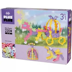 Plus-Plus: Märchen mit Feen, Pastellfarben - 3-in-1-Set