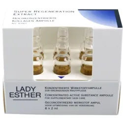 Lady Esther Cosmetic Ampullen Super Regenerating Extract 12 ml Frauen