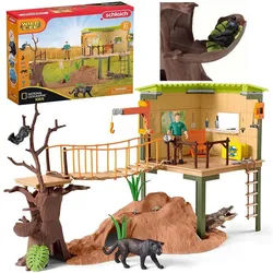 Sarcia.eu Spielfigur Schleich Wild Life - Abenteuerbasis, Kinderspielfiguren 3+