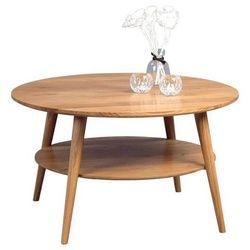 Livetastic Couchtisch , Wildeiche , Holz , Wildeiche , massiv , rund , rund , 80x45x80 cm , einfacher Aufbau , Wohnzimmer, Wohnzimmertische, Couchtische, Couchtische rund