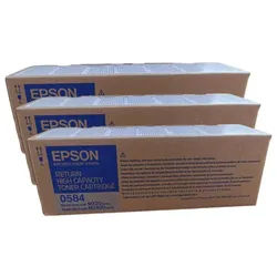 Epson 0584 Toner Ctg Black High Yield Pack Of 3